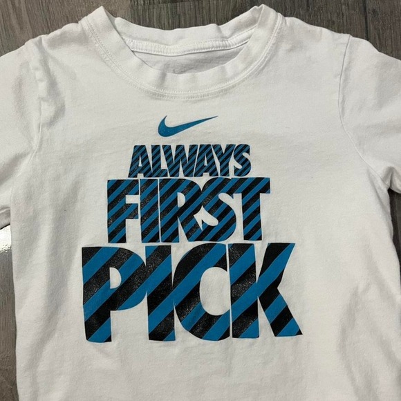 Nike Boys T-shirt Size 7 - Picture 2 of 3